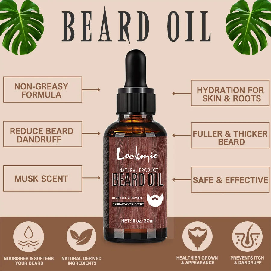 Beard Balm and Oil