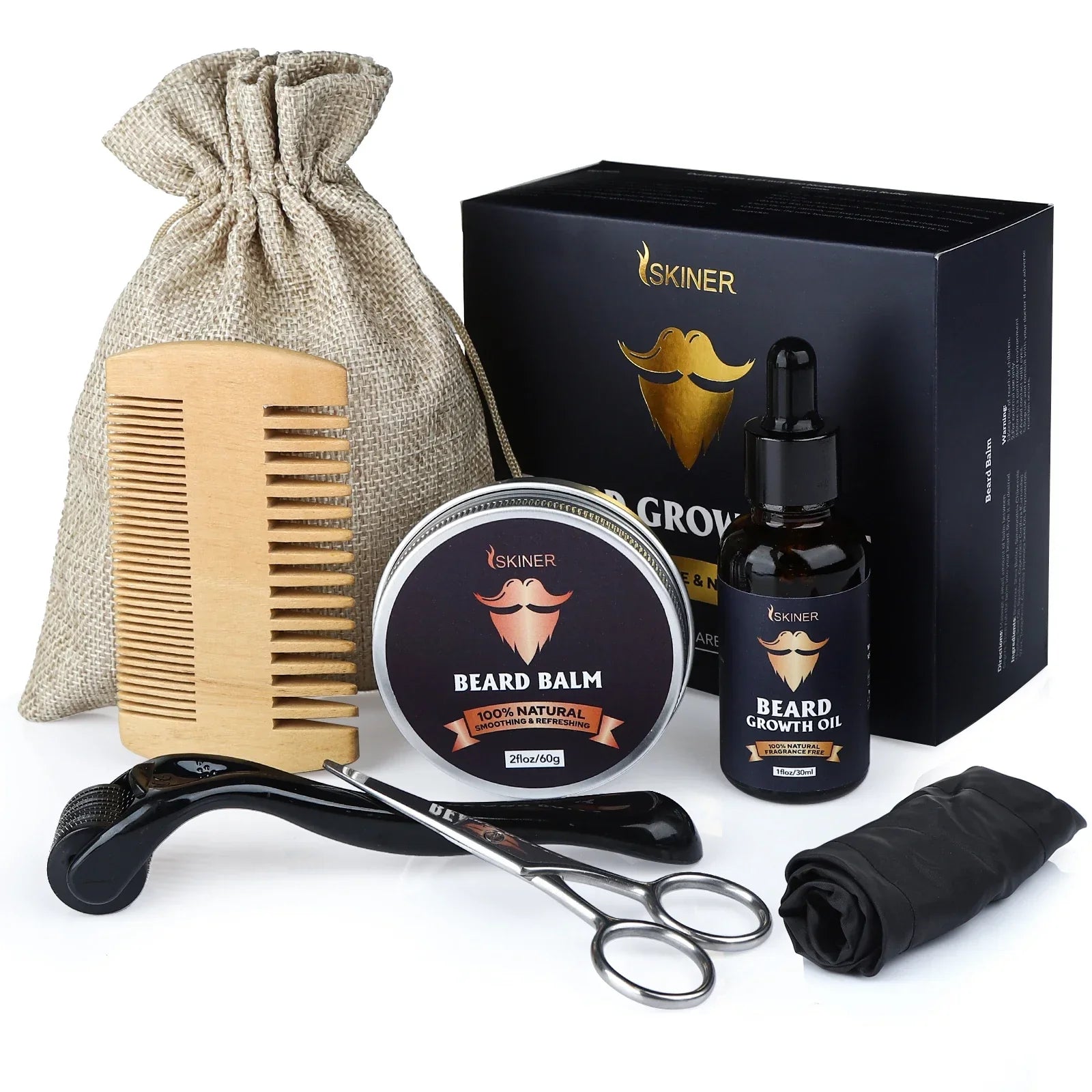 Beard Growth & Care Kit
